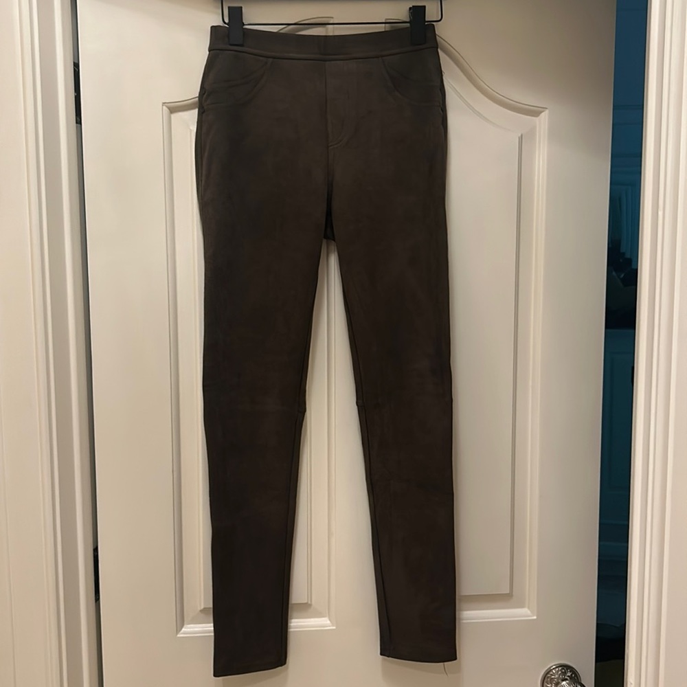Anthropologie Sanctuary faux suede leggings